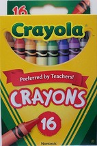 Crayola Crayons Classic 16 Colors 16/Pack - $2.96