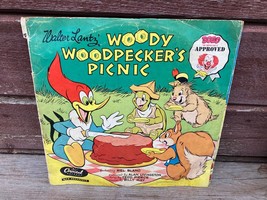 Vtg Woody Woodpecker S Picnic C API Tol 12 Record W Sleeve - £15.75 GBP