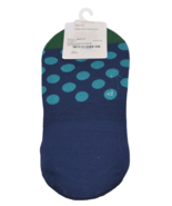 Paul Smith Men&#39;s  Blue Dots Cotton Low Cut No Show Socks Italy One Size - £18.31 GBP