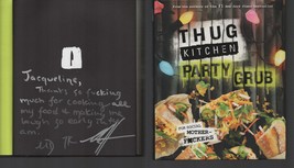 Thug Kitchen Party Grub / SIGNED / Hardcover / For Social Motherf*ckers - £17.50 GBP