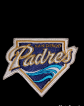 San Diego Padres Patch MLB Jersey Official Home Logo 3&quot;Widex2.5Tall - £4.06 GBP