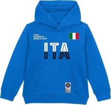 Outerstuff FIFA 2023 Women&#39;s World Cup Hoodie Italy blue little boys M-5/6 - $156.40 MXN