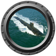USS Jimmy Carter - Porthole Wall Decal - £11.15 GBP