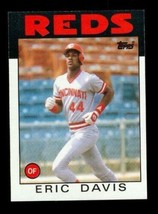 Vintage 1986 Topps Baseball Trading Card #28 Eric Davis Cincinnati Reds - £8.87 GBP