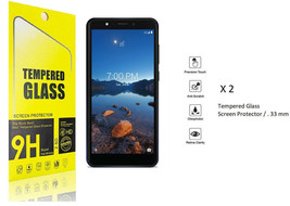 2 Pack Tempered Glass Screen Protector for Wiko Ride 2 / U502AS (2020) - £7.48 GBP
