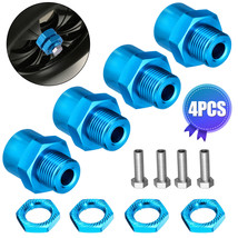 4X 12Mm To 17Mm Wheel Hex Hub Extension Adapter For 1/10 Rc Crawler Axial Scx10 - £13.50 GBP