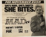 Mad Tv Tv Guide Print Ad Fox TPA10 - $5.93