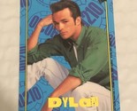 Beverly Hills 90210 Trading Card Vintage 1991 #9 Dylan Sticker Luke Perry - $2.48
