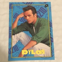 Beverly Hills 90210 Trading Card Vintage 1991 #9 Dylan Sticker Luke Perry - £1.93 GBP