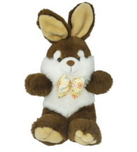 17&quot; BIG KIDS OF AMERICA 2000 BROWN / WHITE BUNNY RABBIT STUFFED ANIMAL P... - £36.78 GBP