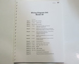 Porsche 944 Modello 90 Cablaggio Diagrammi Manuale Fabbrica OEM Libro Lo... - $73.94