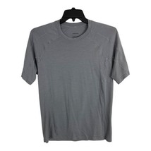 Patagonia Mens Tee Shirt Adult Size Large Gray Short Sleeve T Shirt Peeling - £18.96 GBP