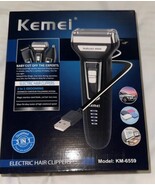 Kemei KM-6559 Hair Trimmer, USB Charger - $335.02 MXN