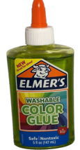 Elmer&#39;s Washable Translucent Glue, 5 Ounces, Great for Making Slime - £7.03 GBP
