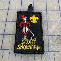 Vintage Boy Scout Patch Scout Showman Patch  1970s BSA Patch - $10.13 CAD