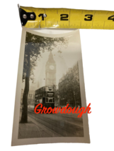 Original Photo London Trolley Street Scene Big Ben 1950 4.5x2.5 England - £14.77 GBP