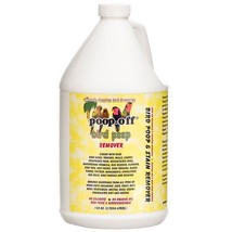 Poop Off Bird Poop Remover for Cages, Perches, Walls, Carpet - 1 gallon - $51.30