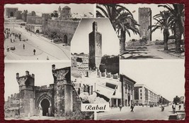 Lot of 3 vintage Postcards Real Photo Marocco Rabat  Architecture Africa - £8.23 GBP