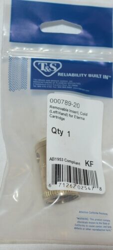 Primary image for T S Brass Reliability Built In Removable Insert Cold Eterna Cartridge 000789-20