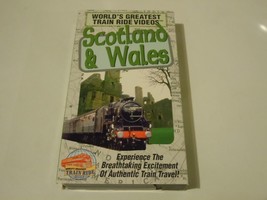 Train VHS   Scotland &amp; Wales   Train Ride   1995 - £7.47 GBP