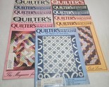 Quilter&#39;s Newsletter Magazines Lot of 13 from 1980s - $25.98