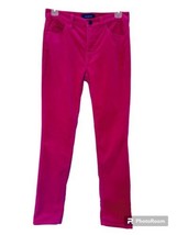 Talbots Womens Petite 0P Pink Velveteen High Rise Straight Leg 5Pkt. Sof... - £19.94 GBP