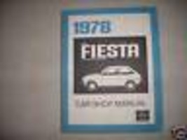 1978 Ford Fiesta Car Service Shop Repair Manual Oem 78 - £7.67 GBP