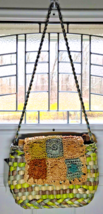 Cappelli Straworld Bag BOHO Floral Woven Beach Purse Spring Summer NWT FLAW! - £23.44 GBP