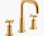 Kohler T14428-3-2MB Purist Bath Faucet Trim - Vibrant Brushed Moderne Brass - £552.97 GBP