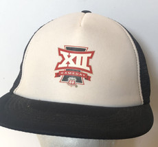 Vintage Super Bowl XII Hat Cap SnapBack White ba1 - £19.73 GBP