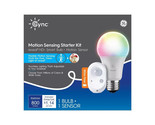 GE 93130374 Cync Smart Light Bundle: 9.5 Watt Light Bulb + Motion Sensor... - $26.72