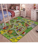Jackson Kid Rug Carpet Playmat For Toy Cars And Train,Huge Large 52&quot;X 74... - £73.12 GBP