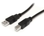 StarTech.com 9 m / 30 ft Active USB A to B Cable - M/M - Black USB 2.0 A... - $39.67+