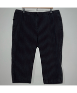 LizGolf Audra Striped Capris - $20.15 CAD