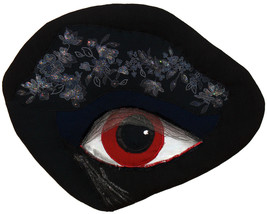 Night Vision: Quilted Art Wall Hanging - $225.00