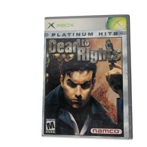 Dead To Rights (XBOX, 2002) Game, Case &amp; Manual - £15.82 GBP