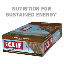Box of 12 CLIF Chocolate Brownie Energy Bars 68g / 2.40 oz Each - Free Shipping - £35.79 GBP