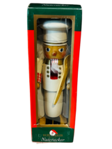 Kurt Adler Nutcracker vtg Hollywood wooden Figurine Christmas box NIB Ch... - £54.40 GBP