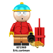 Game South Park Eric.cartman Building Block Minifigure - £3.19 GBP
