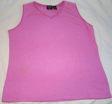 Womens Sonoma Pink Sleeveless Tank Top  Size 1X - £3.09 GBP