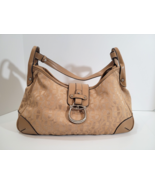 Etienne Aigner Tan Brown Signature Logo Print Shoulder Bag Purse  - €19,00 EUR