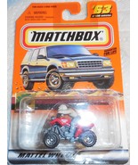  Matchbox 2000 Great Outdoors &quot;4-Wheeler&quot; #63 Mint On Sealed Card - £2.39 GBP