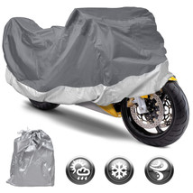 Elite Shield Motorcycle Cover X-Large - UV Proof Water Repellent Breatha... - £30.53 GBP