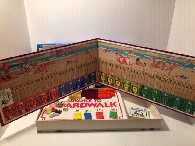 Primary image for Advance To Boardwalk Board Game 1985 Parker Brothers Complete