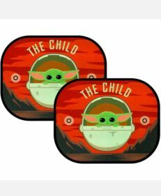 Star Wars Mandalorian The Child Desert Side Window Shades 18.5&quot; x 14&quot; Un... - $14.22