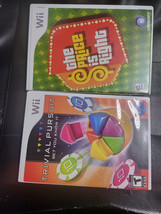 Lot Of 2 Nintendo Wii Games :The Price Is Right + Trivial Pursuit (Nintendo Wii) - $6.92