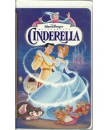 Walt Disney&#39;s Cinderella VHS Animated - £1.56 GBP