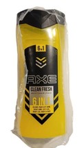 Axe Clean Fresh You 6In1 400ml Body Hair Face Wash Shower Gel New Sealed - $29.69