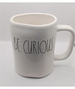 Rae Dunn Artisan Collection by Magenta &quot;Be Curious&quot; Mug, white, black le... - $411.84 MXN