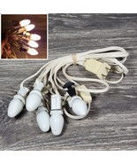 5 Bulb Socket Light Cord For Christmas Village House Tien Yuan TY-66 Tested - $13.54